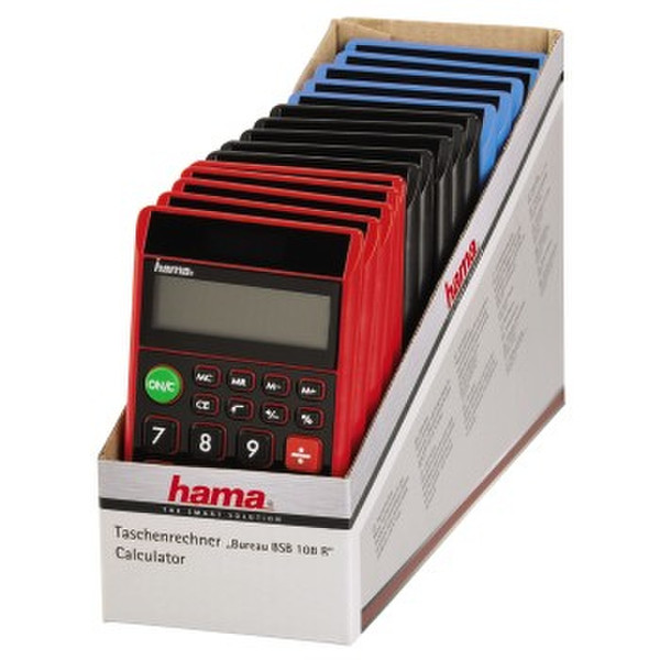 Hama Bureau BSB 108 R Pocket Basic calculator