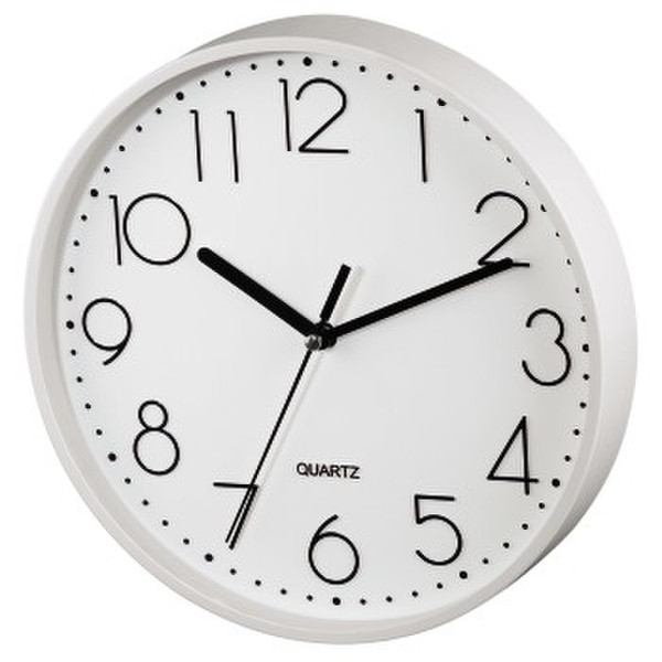 Hama 00123166 Quartz wall clock Circle White wall clock