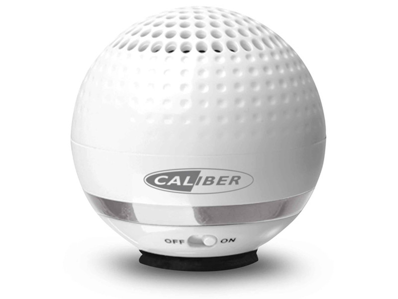 Caliber HSG302BT/W Mono Sphärisch Weiß Tragbarer Lautsprecher