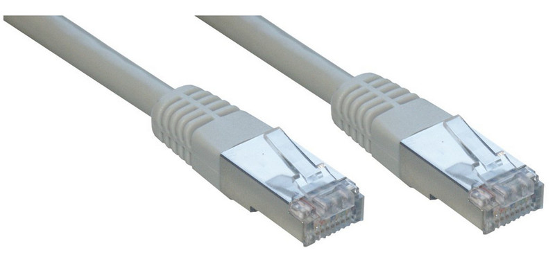 MCL FCC6BMHF-1M 1м Cat6 F/UTP (FTP) Серый сетевой кабель