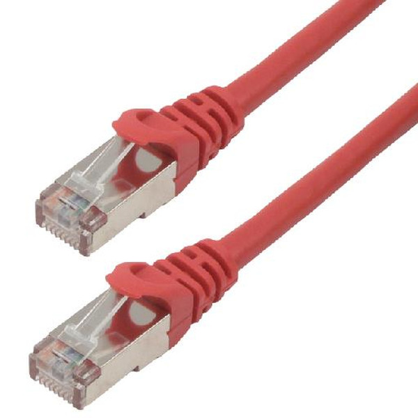 MCL 2m Cat6 S/FTP 2m Cat6 S/FTP (S-STP) Red networking cable