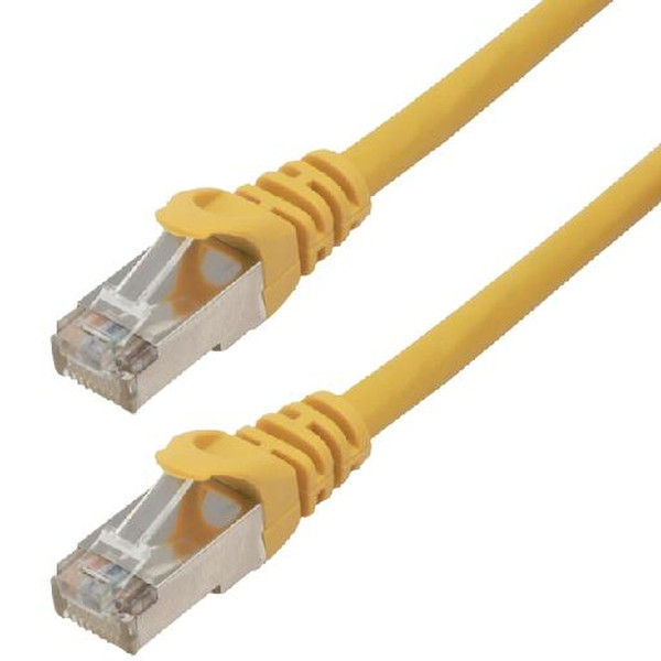 MCL 2m Cat6 S/FTP 2m Cat6 S/FTP (S-STP) Gelb Netzwerkkabel