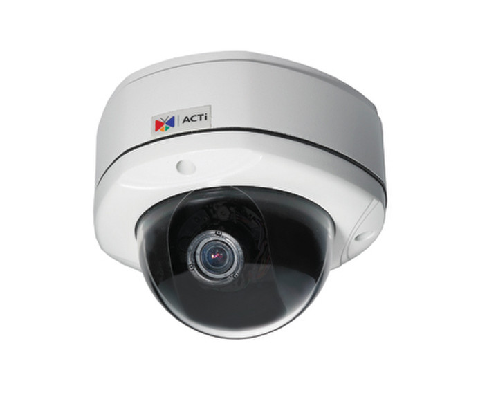 ACTi KCM-7311 IP security camera Вне помещения Dome Белый камера видеонаблюдения