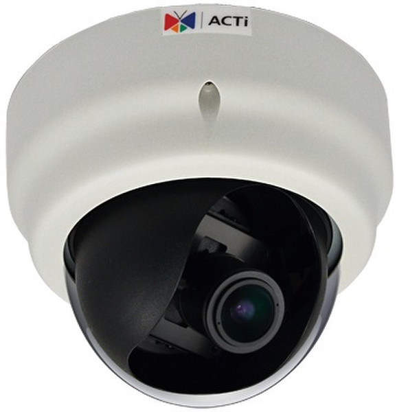 ACTi D62 IP security camera Innenraum Kuppel Weiß Sicherheitskamera