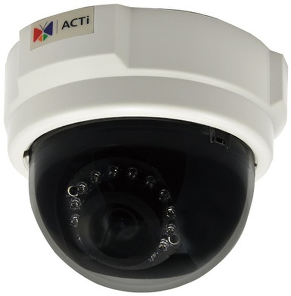 ACTi D54 IP security camera Innenraum Kuppel Weiß Sicherheitskamera