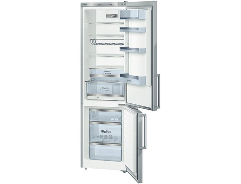 Bosch KGE39ML40 freestanding 249L 88L A+++ Silver fridge-freezer