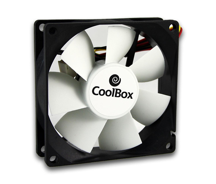 CoolBox VENCOO12BL3 Computer case Fan Computer Kühlkomponente