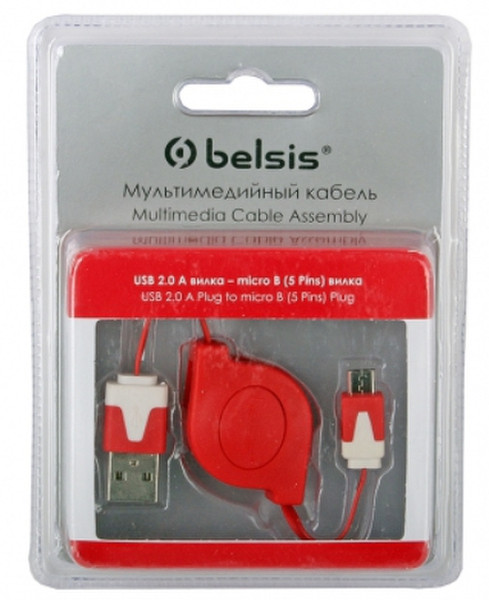 Belsis microUSB - USB 2.0 AM