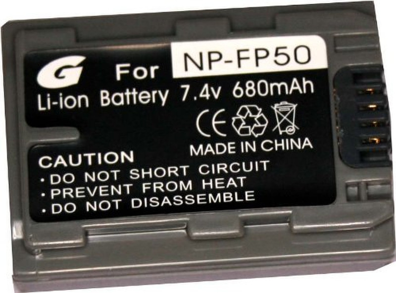 Bilora Li-Ion 680mAh Lithium-Ion 680mAh 7.4V Wiederaufladbare Batterie