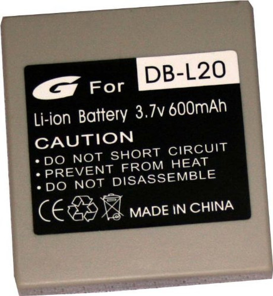 Bilora Li-Ion 600mAh Lithium-Ion 600mAh 3.7V Wiederaufladbare Batterie