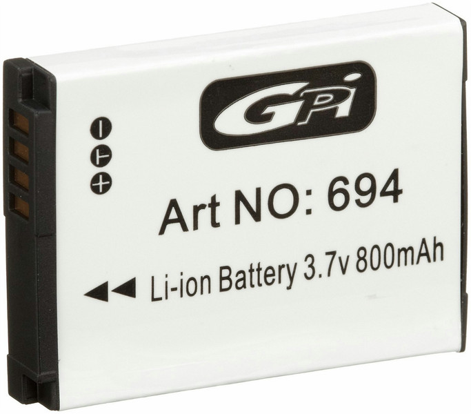 Bilora Li-Ion 800mAh Lithium-Ion 800mAh 3.7V Wiederaufladbare Batterie