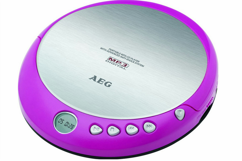 AEG CDP 4226 Portable CD player Розовый