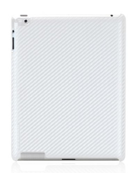TuneWear IPAD2-CARBON-02 Cover case Weiß Tablet-Schutzhülle