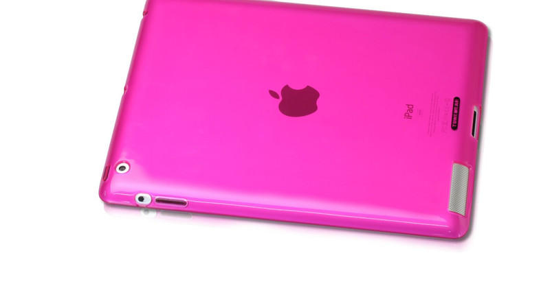 TuneWear IPAD2-SOFT-SHELL-02 Cover case Pink Tablet-Schutzhülle
