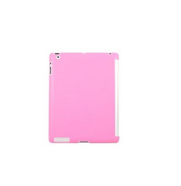 Aquarius PINK-TPUCASE-IPAD3 9.7Zoll Blatt Pink,Transparent Tablet-Schutzhülle