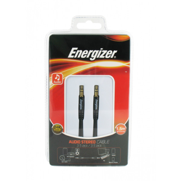 Energizer LCAECJACK15 Audio-Kabel