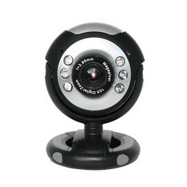 Waytex 60103 0.3MP 640 x 480pixels USB 2.0 Black webcam