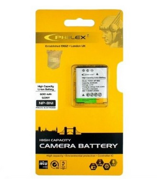 Philex CMB12003 Lithium-Ion 600mAh 3.7V rechargeable battery