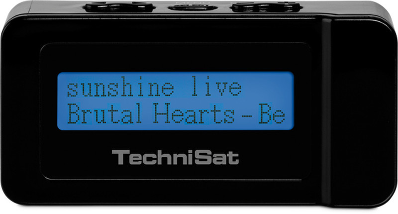 TechniSat DigitRadio GO Portable Analog & digital Black