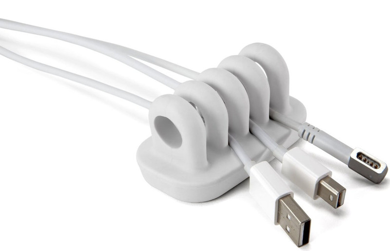 Quirky PCOR2-XWEU White 1pc(s) cable clamp