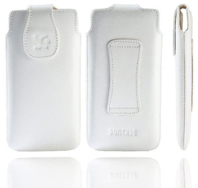 Suncase 41749837 Ziehtasche Weiß MP3/MP4-Schutzhülle