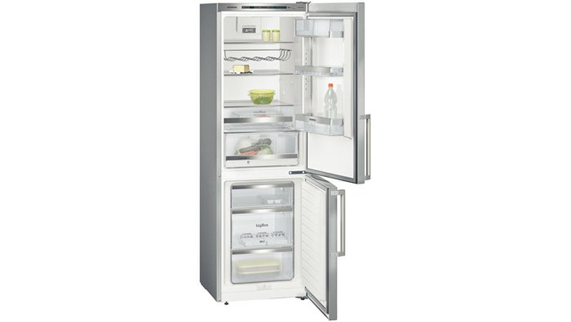 Siemens KG36EMI41 freestanding 215L 89L A+++ Silver fridge-freezer