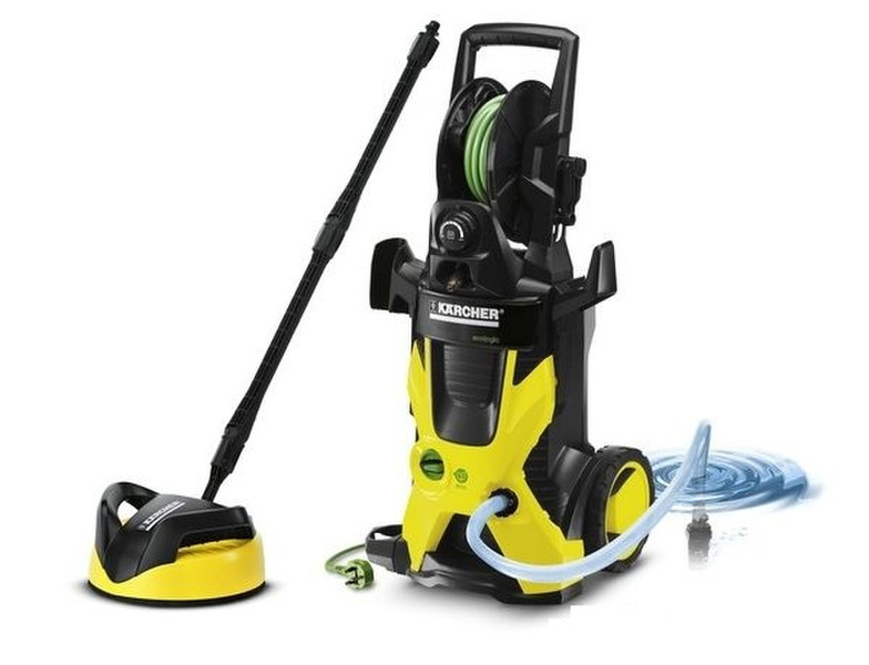 Kärcher K 5 Ecologic HOME Вертикальный Электрический 500л/ч 2100Вт Черный, Желтый pressure washer