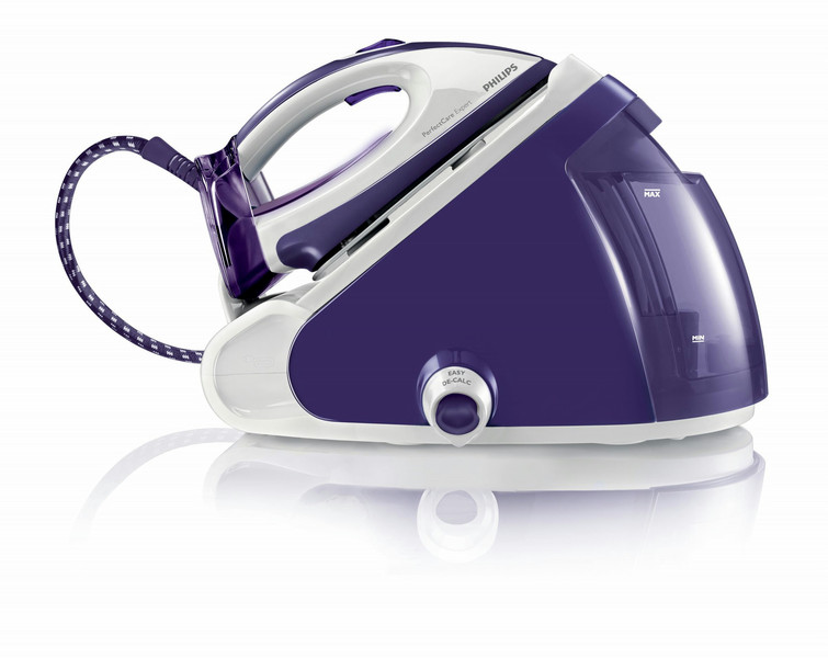 Philips PerfectCare Expert GC9225/30 1.5L T-ionicGlide soleplate Violet,White steam ironing station