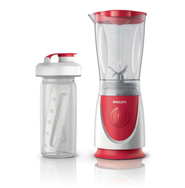 Philips Daily Collection HR2872/00 Tabletop blender 0.6L 350W Red,White blender