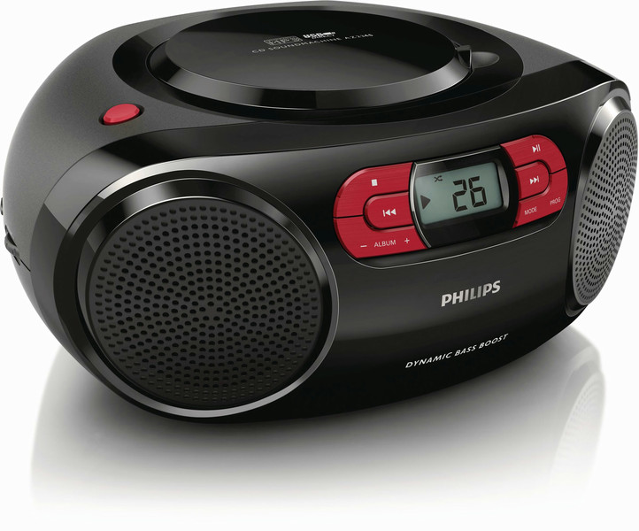 Philips AZ2345/12 2W Black CD radio