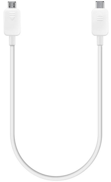 Samsung EP-SG900 0.3м Micro-USB B Micro-USB B Белый кабель USB