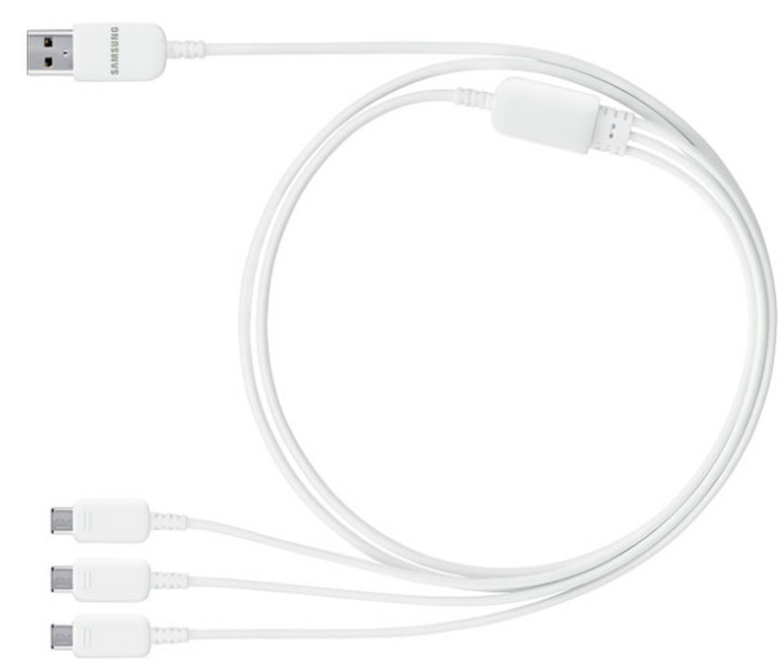 Samsung ET-TG900 USB A 3 x Micro-USB B White