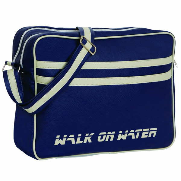 Walk on Water Boarding Bag 15 H 15Zoll Messenger case Blau, Weiß
