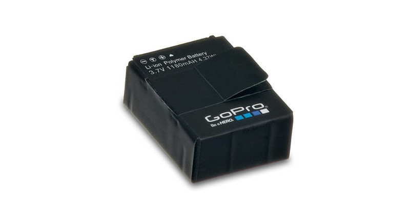 GoPro 1180mAh Li-ion Lithium-Ion 1180mAh 3.7V Wiederaufladbare Batterie