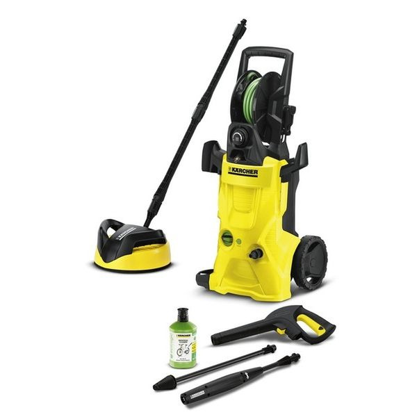 Kärcher K 4 Eco!ogic HOME Вертикальный Электрический 420л/ч 1800Вт Черный, Желтый pressure washer