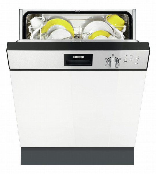 Zanussi ZDI12010XA Полувстроенный 12мест A+ посудомоечная машина