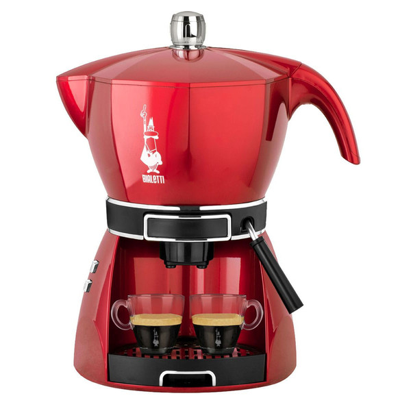 Bialetti Mokissima Trio Espresso machine 0.7L Red