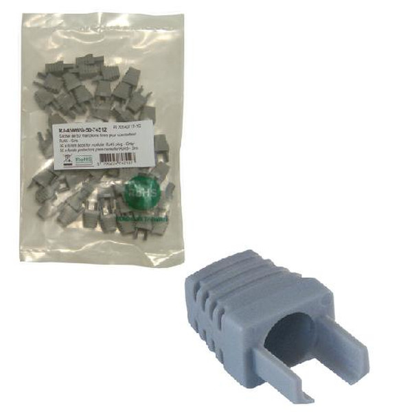 MCL RJ-45M6/G-50 Grey 50pc(s) cable insulation