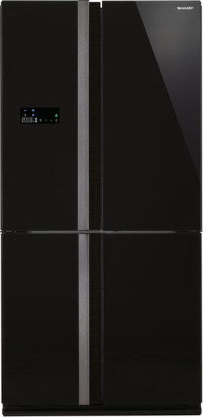 Sharp SJ-FJ810VBK side-by-side refrigerator