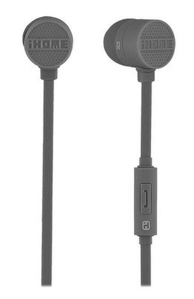 iHome IB23G Binaural im Ohr Grau Mobiles Headset