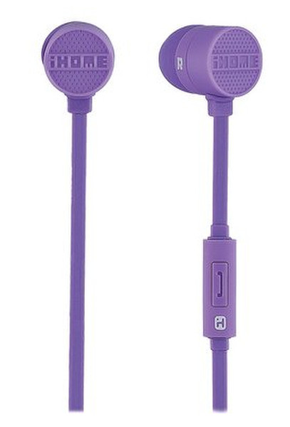 iHome IB23U Binaural im Ohr Violett Mobiles Headset