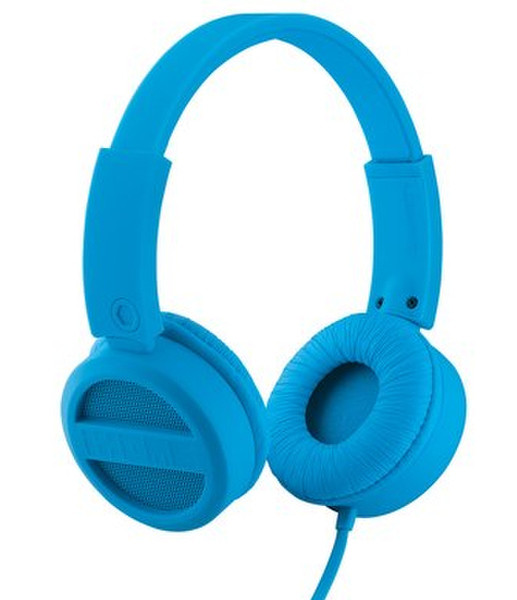 iHome IB34LC Ohraufliegend Kopfband Blau Kopfhörer