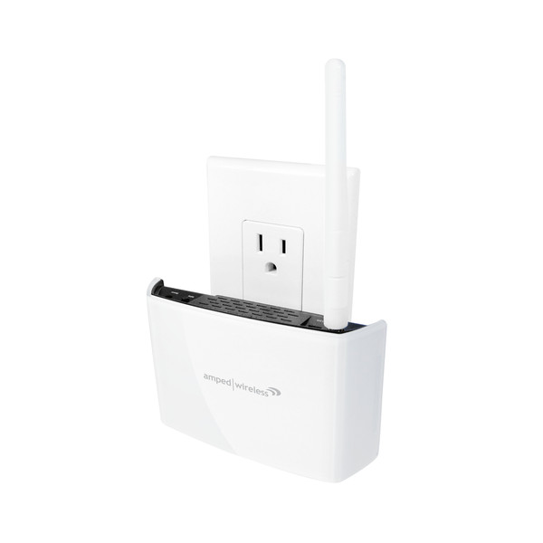 Amped Wireless REC15A Network repeater Черный, Белый 10,100Мбит/с