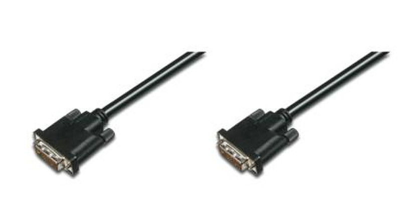 ASSMANN Electronic DB-320108-020-S 2m DVI-D DVI-D Black DVI cable