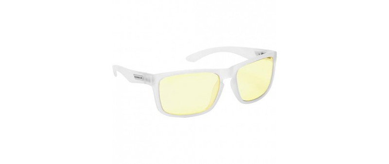 Gunnar Optiks Intercept Ghost Polymer White safety glasses