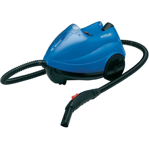 Nilfisk 303000404 Portable steam cleaner 1.2л 1600Вт Черный, Синий пароочиститель