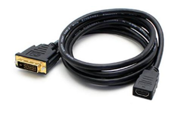 Add-On Computer Peripherals (ACP) DVID2HDMI 0.2m DVI-D HDMI Black video cable adapter