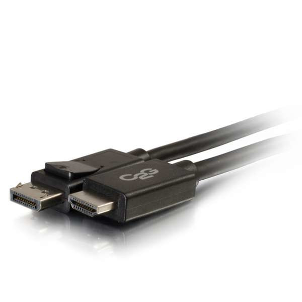 C2G 54327 3.05m DisplayPort HDMI Schwarz Videokabel-Adapter