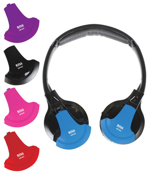 Boss Audio Systems HP34C Supraaural Kopfband Mehrfarben Kopfhörer