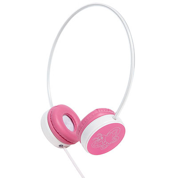 Groov-e GV-MF01-PK Ohraufliegend Kopfband Pink Kopfhörer